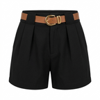 Short Alfaiataria Cintura Alta com Cinto