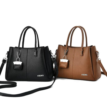 Bolsa Tote Grande com Mini Bolsa Chaveiro