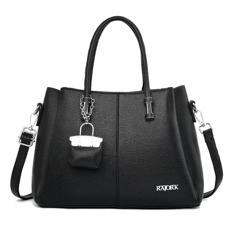 Bolsa Tote Grande com Mini Bolsa Chaveiro