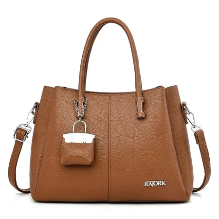 Bolsa Tote Grande com Mini Bolsa Chaveiro